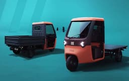 FIAT Professional представил трёхколёсный электромобиль для городской логистики